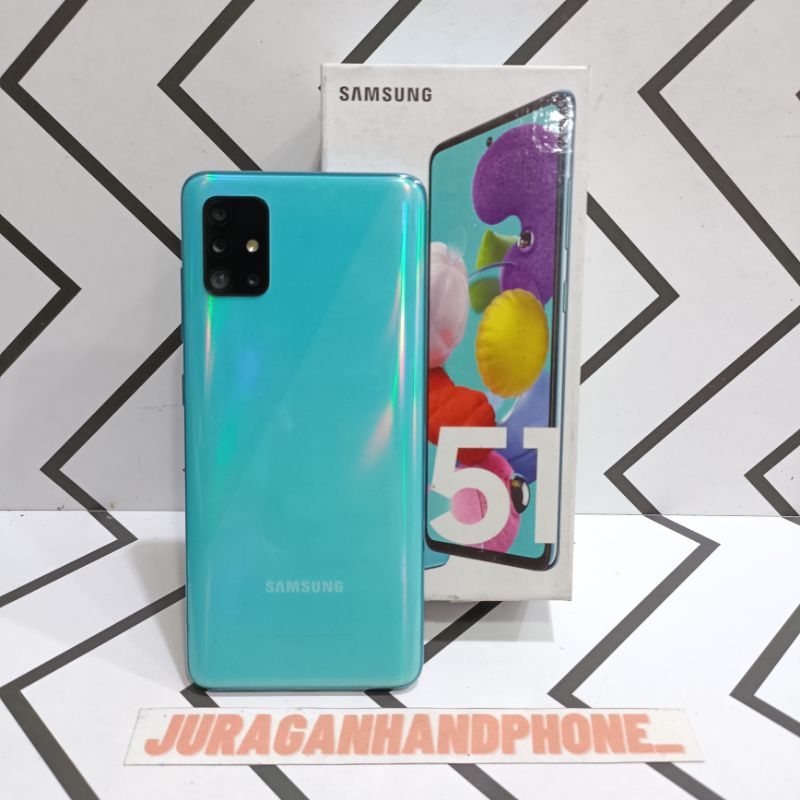 Samsung A51 Ram 8/128GB 6/128GB Hp Second Seken Bekas Fullset