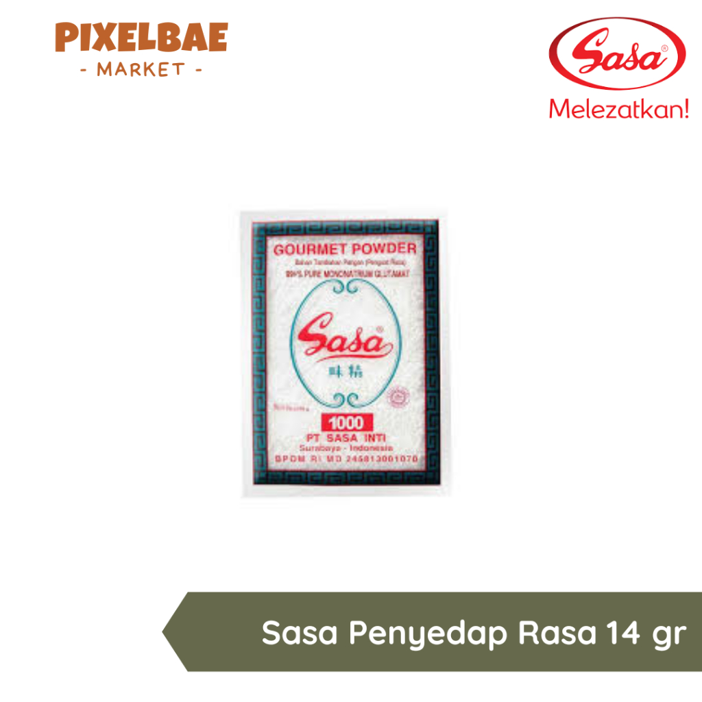 

SASA PENYEDAP RASA MSG 14 GR