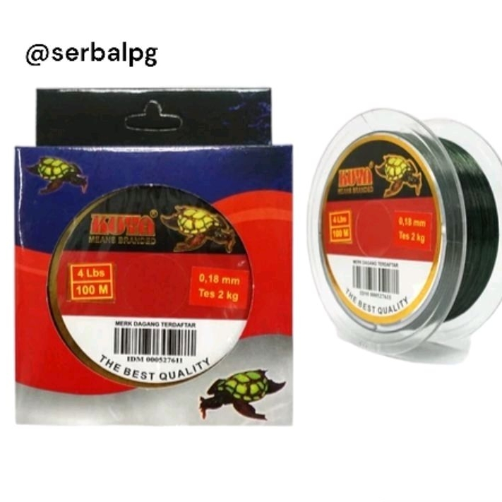 SENAR PANCING KUYA KOTAK 100M ORIGINAL