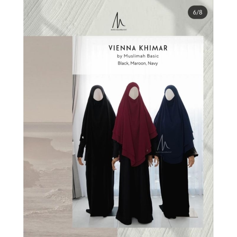 FRENCH KHIMAR FK MUSLIMAH BASIC MUSBA DEEN INDONESIA FK VIENNA KHIMAR IZZAH PRELOVED