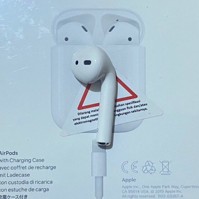 NEW AirPods Gen 2 sebelah kanan/right earpiece original resmi
