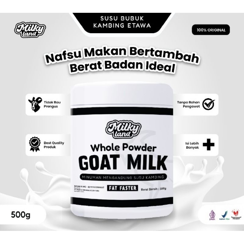 

Susu penggemuk badan pria wanita remaja dewasa susu kambing etawa premium