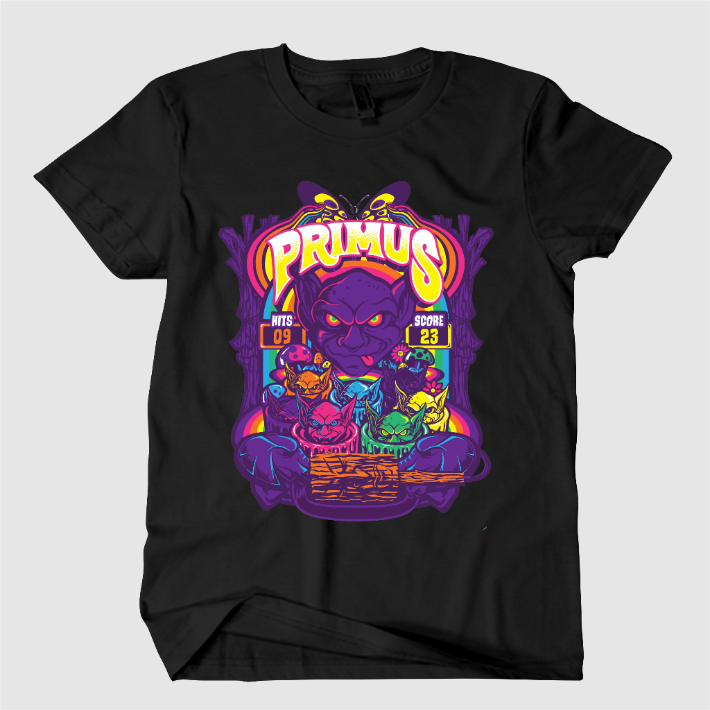 KAOS BAND PRIMUS #4 PREMIUM DISTRO QUALITY