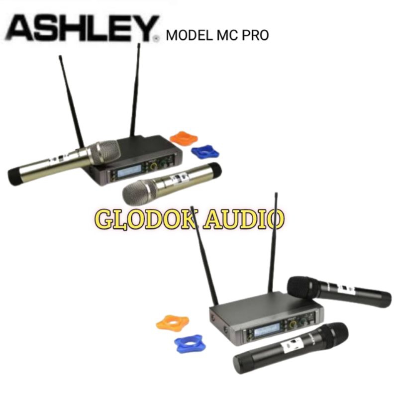 Mic wireless Ashley Mc Pro Original Mic Wireless Ashley Garansi resmi