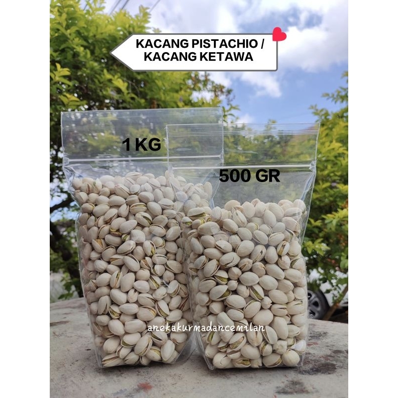 

kacang pistachio/ kacang ketawa