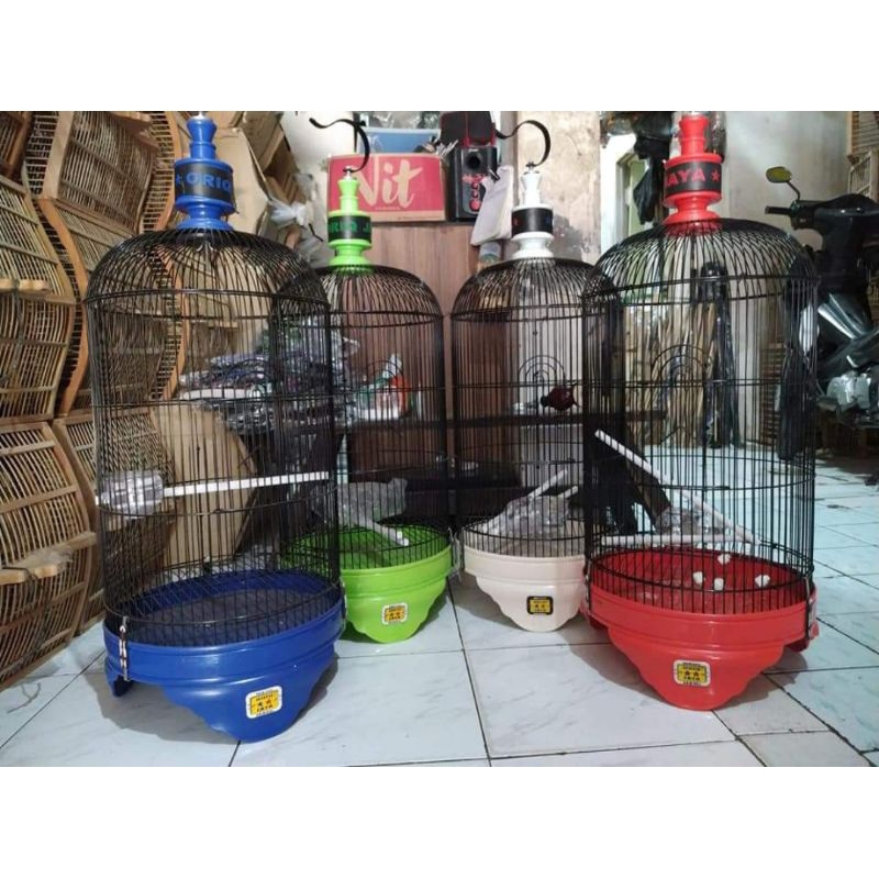 SANGKAR KANDANG LOVEBIRD PVC ORIQ MURMER