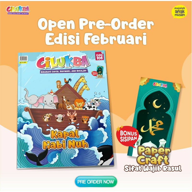 majalah anak muslim cilukba edisi 106