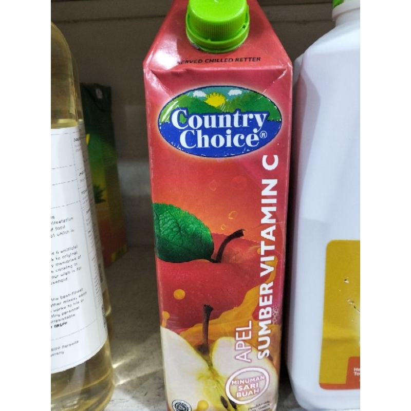 

Country Choice Minuman Sari Buah Apel 1L