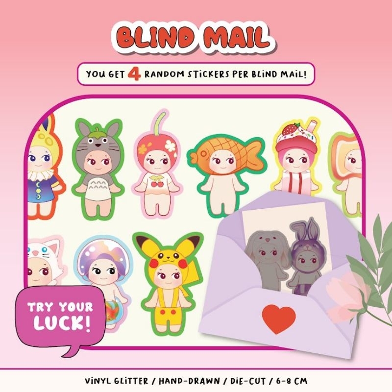 

[✨ READY STOCK] angel baby glitter stickers