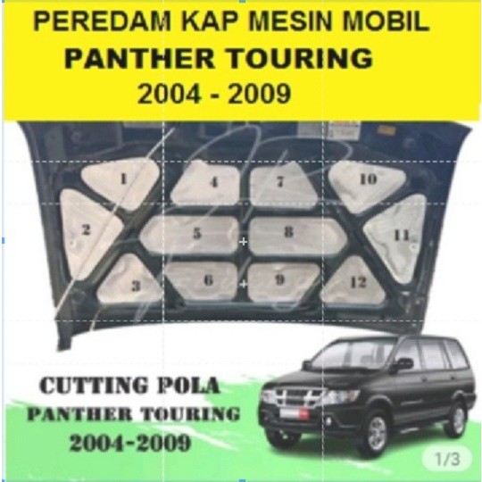 Peredam Kap Mesin Panther Touring 2004-2009