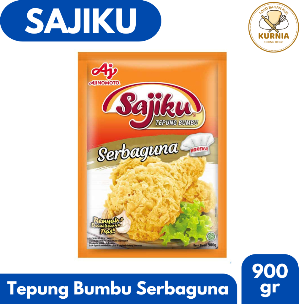 

SAJIKU TEPUNG BUMBU SERBAGUNA 900 GRAM