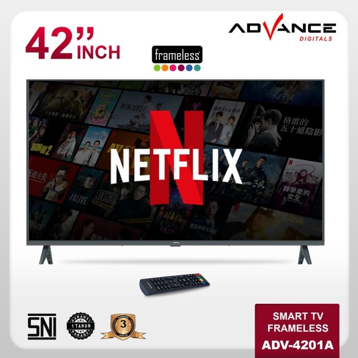 Advance Android TV LED 42 Inch ADV-4201A Smart TV Digital ADV4201A