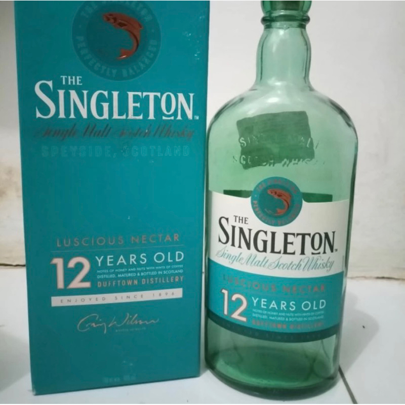 Botol Kosong Singleton 12 LN &amp; GO