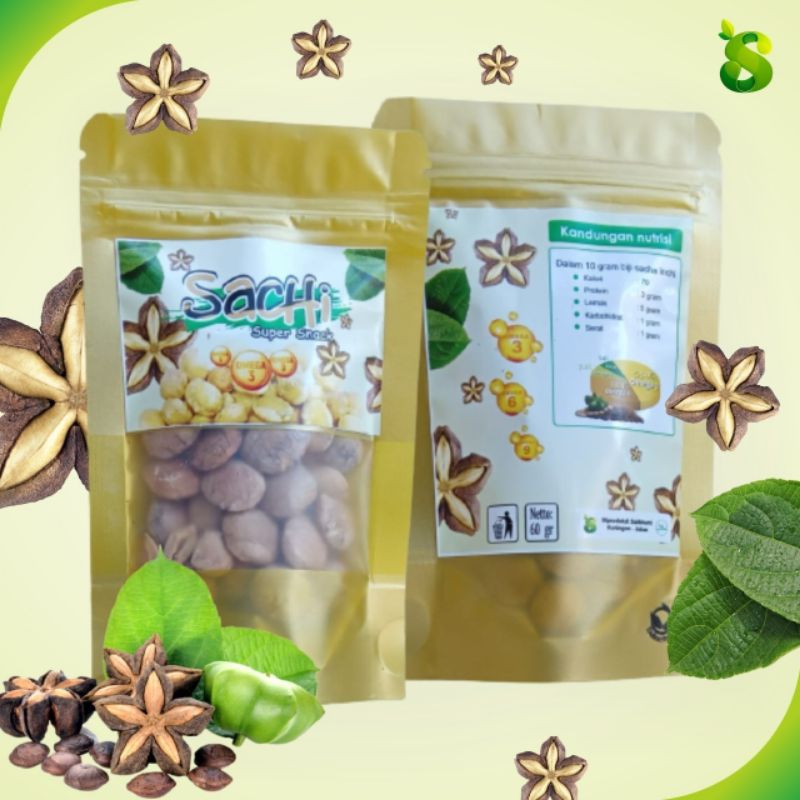 

SACHA INCHI SNACK 60GR