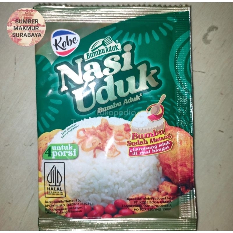 

NASI UDUK BUMBU ADUK 10 X 15Gr SACHET