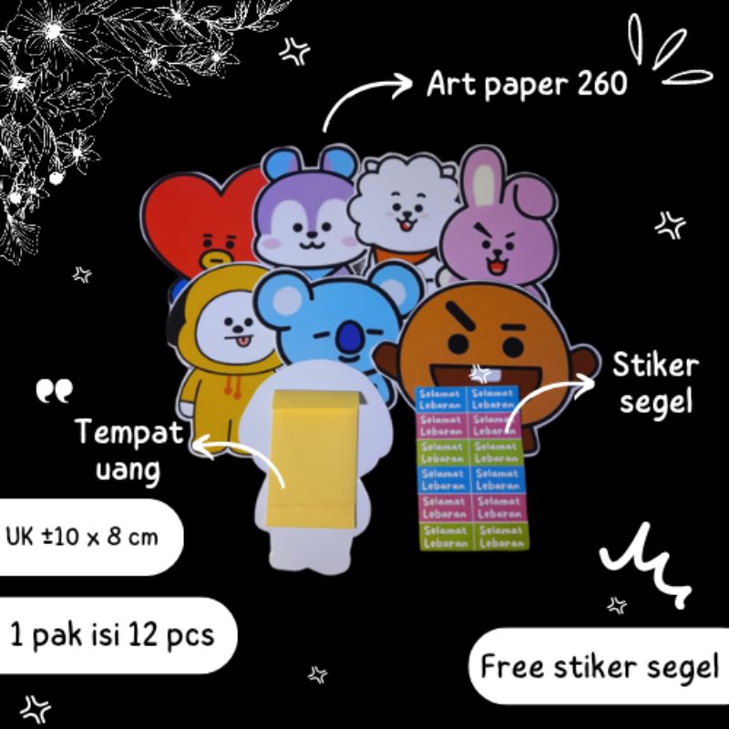 

amplop gemoy/amplop 3D/amplop lebaran unik lucu/amplop lebaran 2024