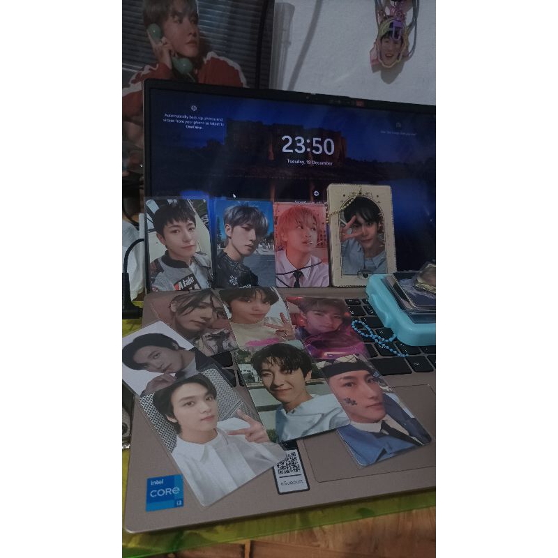 Photocard Official NCT Dream Renjun moodlamp TDS, renjun Bene Everline istj, renjun chilling kepang,