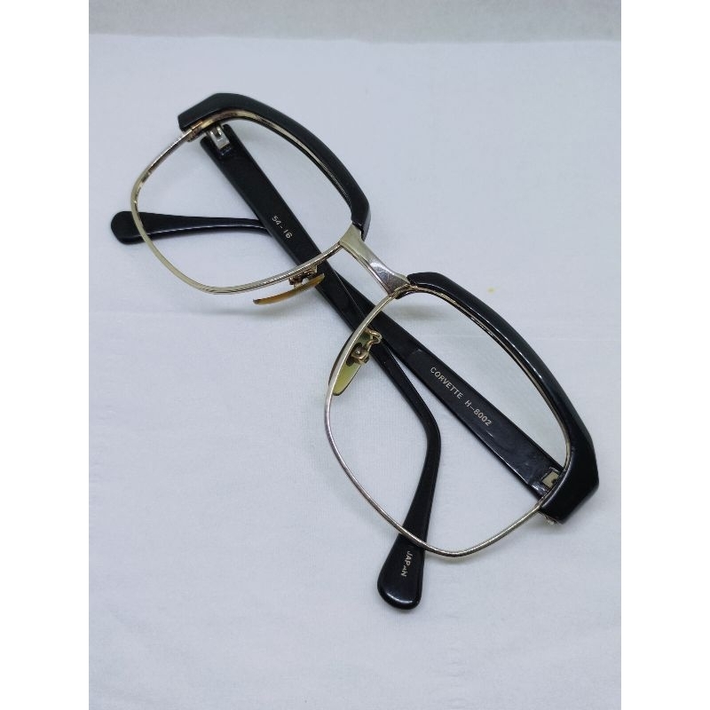 Frame kacamata antik clubmaster corvette japan vintage kacamata lawas klasik
