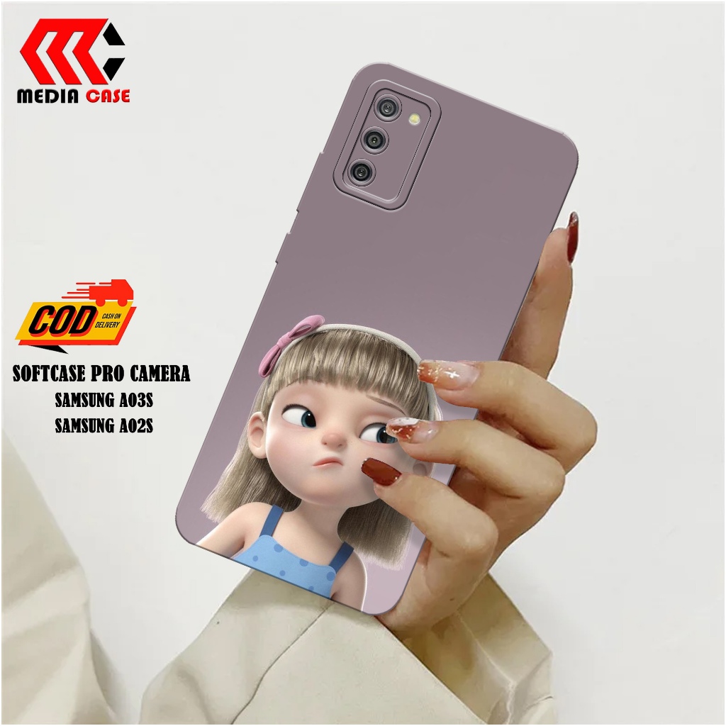 Case Hp Samsung Galaxy A03S / A02S Terbaru - Fashion Kartun - Casing Hp Samsung Galaxy A03S / A02S -