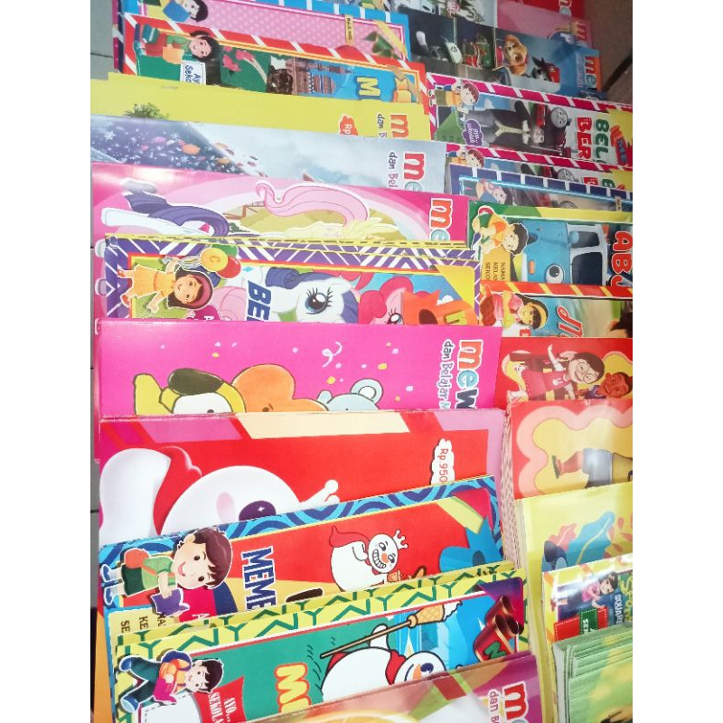 

BUKU MEWARNAI ANAK BELAJAR BACA DAN TULIS