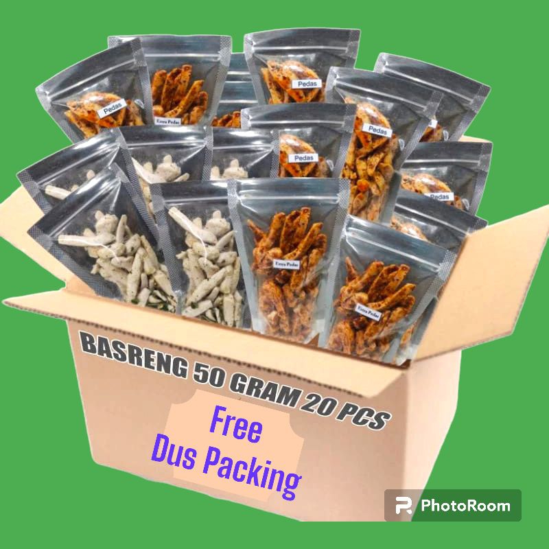 

Basreng Daun Jeruk Paket 20pcs/50gr