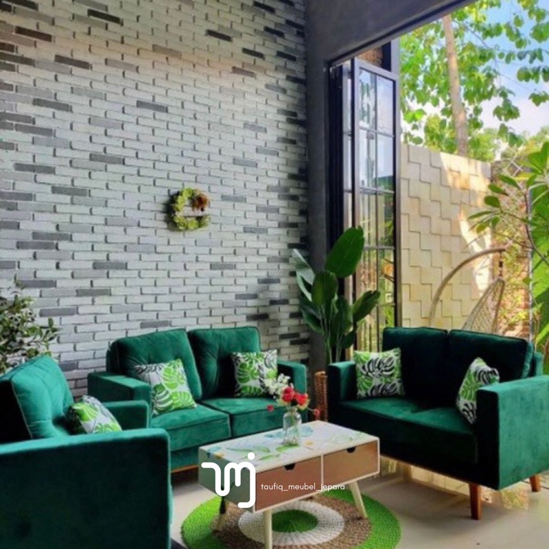 Sofa Tamu Retro / Kursi Tamu Modern / Sofa Tamu Terbaru / Kursi Tamu Terbaru.