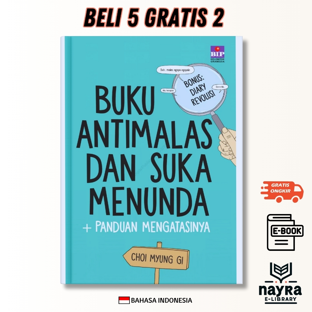

[ID3] Buku Anti Malas Dan Suka Menunda Panduan Mengatasinya