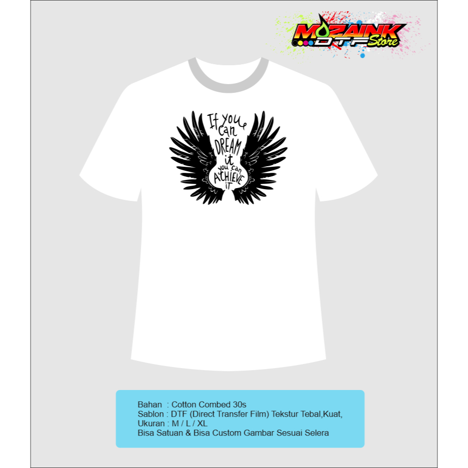 SABLON KAOS DTF SATUAN