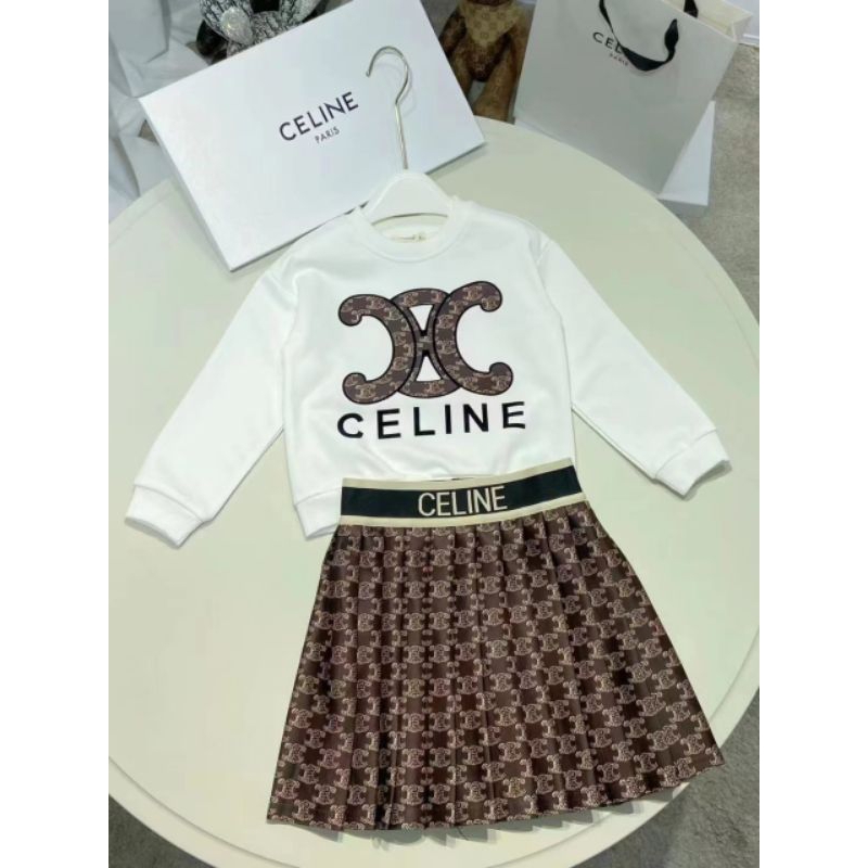 [CARLENE&REGENT] 3-8 Tahun Setelan Rok Anak Perempuan (L58-179AB)