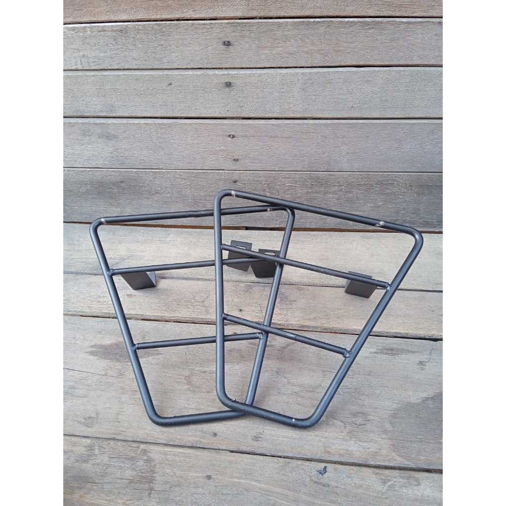 Dudukan Besi Side Bag Honda Win 100 Win100 Hitam