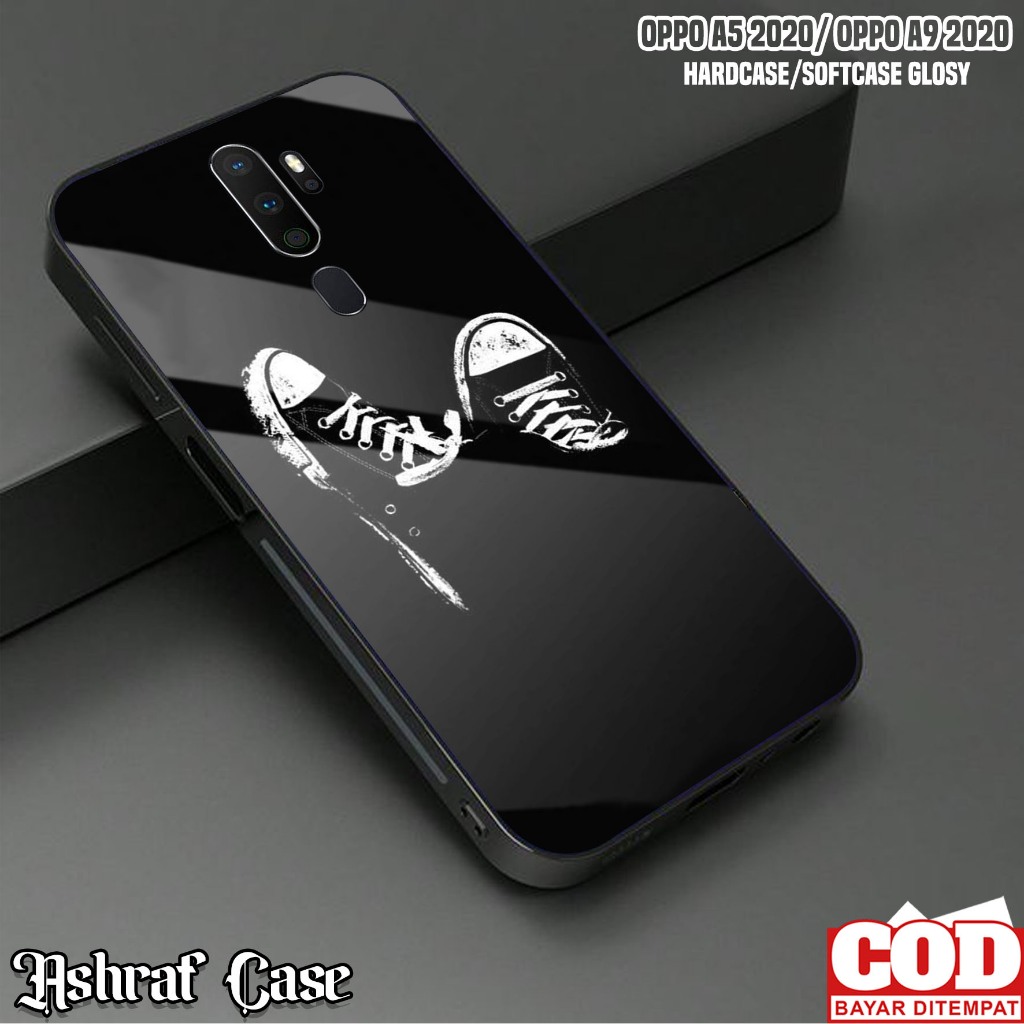 Case Oppo A9 2020 / A5 2020 - Casing Hp Oppo A5 2020 / A9 2020 ( BLACK ) Silikon Hp Oppo A5 2020 - K