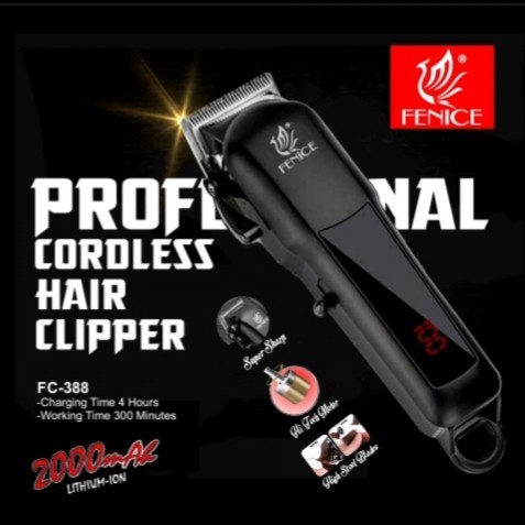 Set Alat Cukur Alat Potong Clipper Trimmer Rambut Salon Barber Pangkas Botak Kumis Jenggot Bulu Kuci