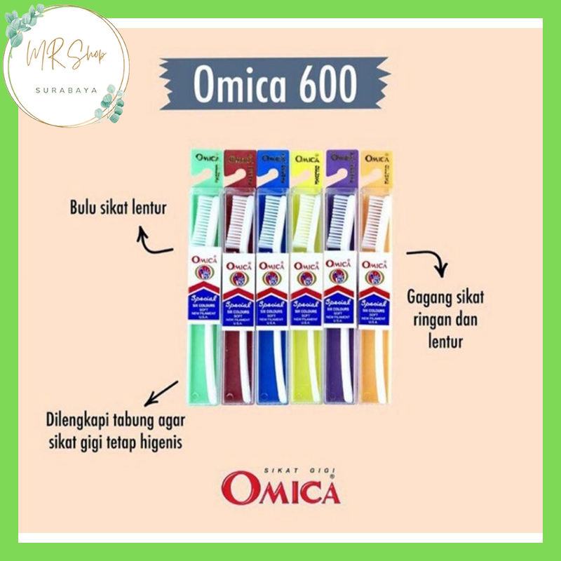 Sikat Gigi Omica 600