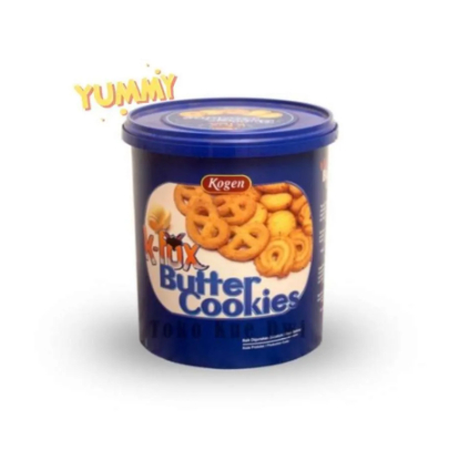 

Kogen K Fox Butter Cookies biskuit Jar