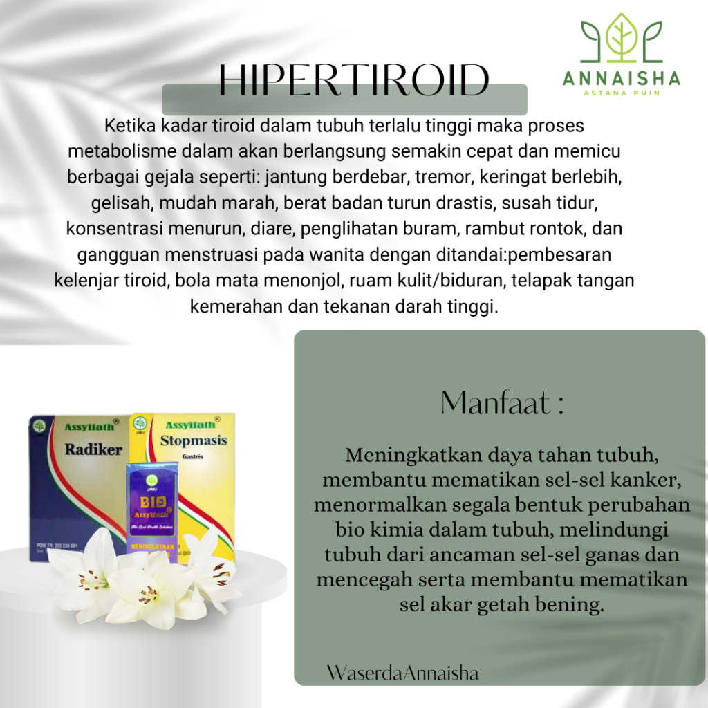 HERBAL HIPERTIROID - HIPERTIROID - OBAT HIPERTEROID - PAKET ASSYIFATH