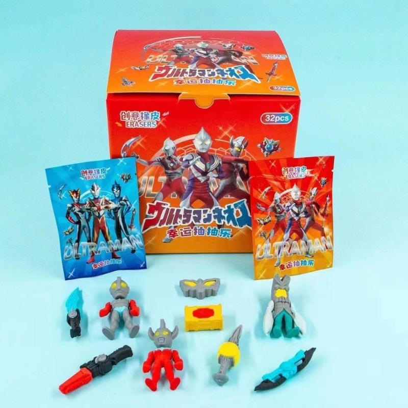 

Penghapus 1 Box Isi 32 Pcs Mystery Bag Bentuk Ultraman - LIMITED EDITION ER 1113 - eraser pencil wangi lucu unik estetik