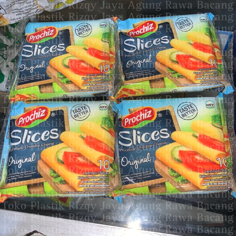 

Keju Slices Prochiz 10 Lembar Original Murah meriah