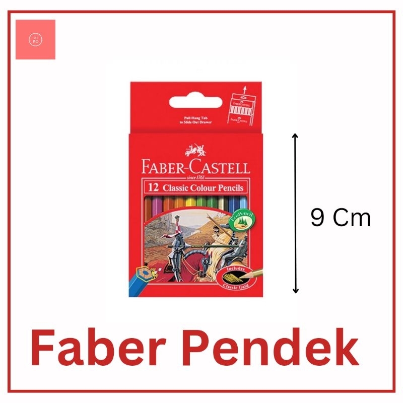 

Faber-Castell 12 (Pendek) Pensil Warna Classic