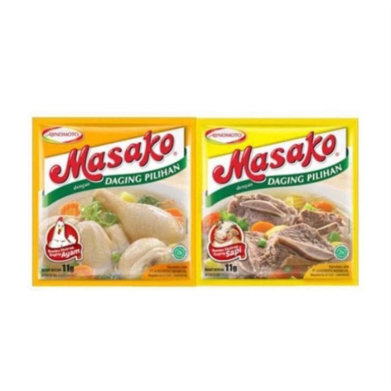 

Masako ayam / Masako sapi sachet