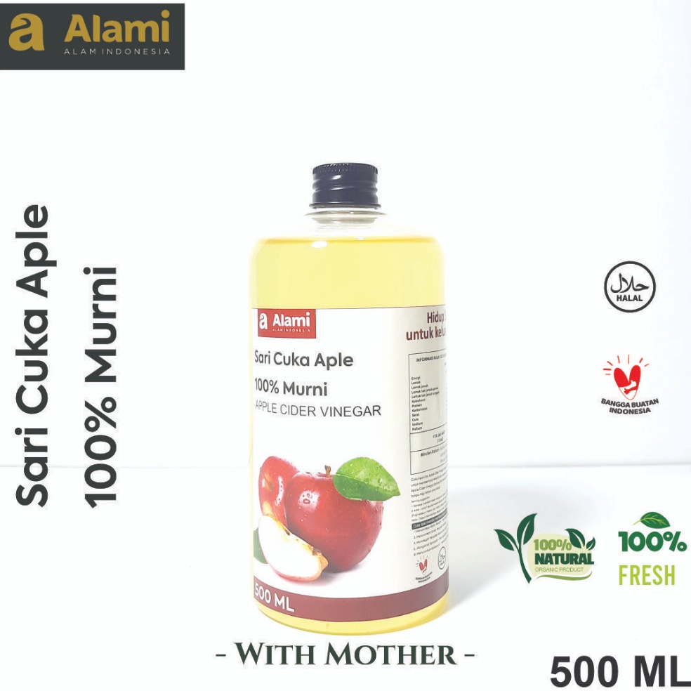 

ART Q14Q ALAMI CUKA APEL MURNI 5 ML MENU DIET SEHAT ALAMI HERBAL CUKA APEL ALAMI ALAM INDONESIA