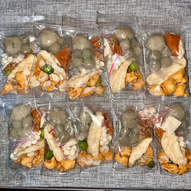 

ART V56P Paket Reseller 1 Bungkus Baso Aci Ayam Suwir