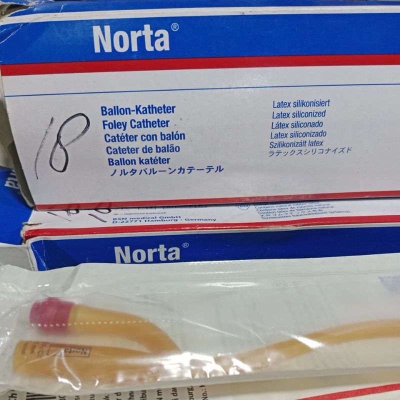 silicon catheter Norta