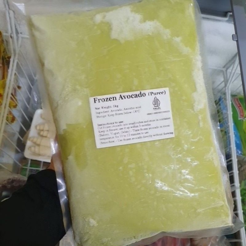 Alpukat frozen 1kg