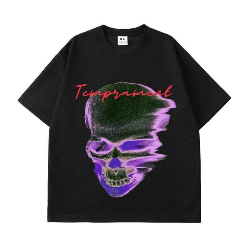 TEMPRAMENT Kaos Oversize Temprament kaos distro oversize tshirt oversize tshirt jumbo kaos tengkorak