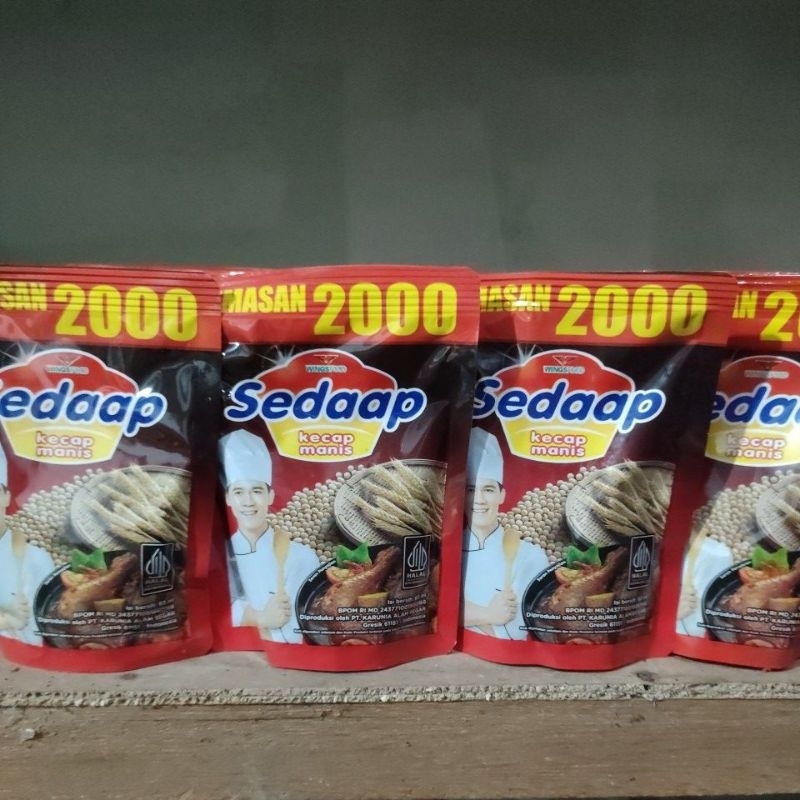 

Kecap Sedaap Refill 2000 an 63ml