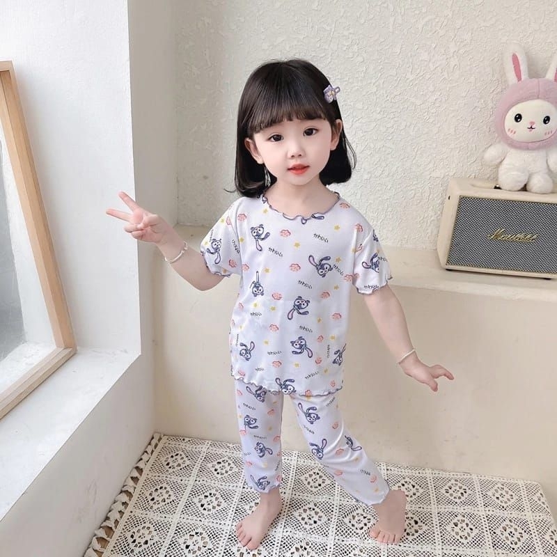 PIAMA ANAK CEWEK/PIAMA ANAK PEREMPUAN TERBARU/BAJU TIDURANAK PEREMPUAN1_7 TAHUN/BAJU TIDUR ANAK CEWE