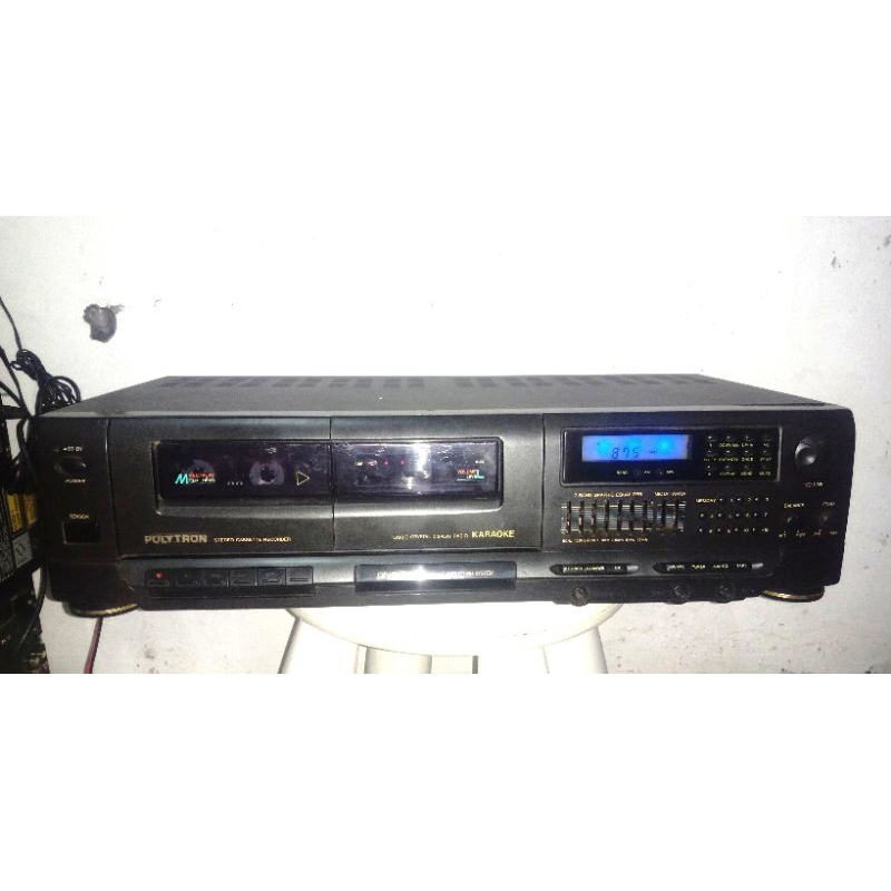 tape deck polytron hifi stereo bb531ka
