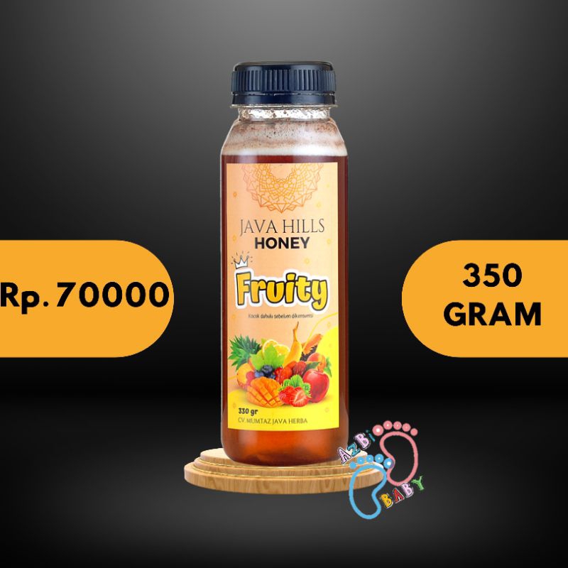 

Madu buah buahan penambah nafsu makan javahillshoney honey 330gram