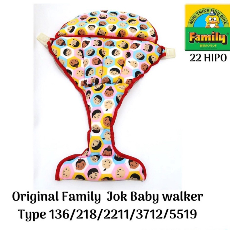 Makassar Jok Dudukan Kereta Baby Walker Family Original 136 2211 2218 3312
