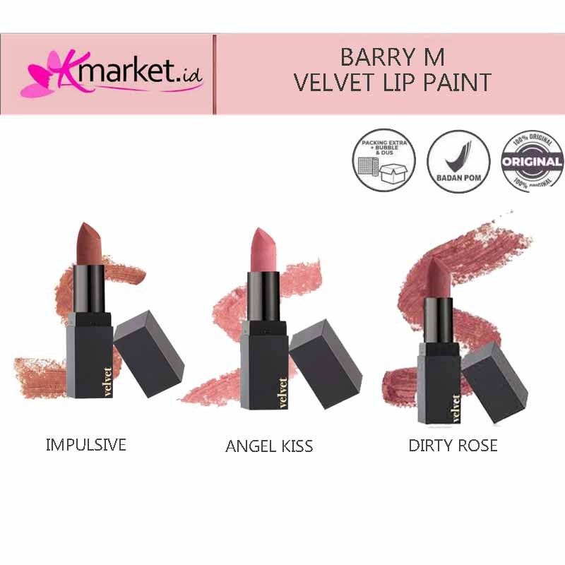 Barry M Velvet Lip Paint | Barry M Velvet Lipstick | Lipstick Velvet